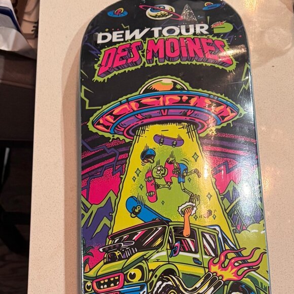 Dew Tour Des Moines Iowa Skateboard Deck by PS Stix-NWT - Picture 5 of 5